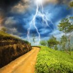 storm in sunset country