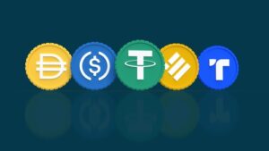 Munich,,Germany;,February,23,,2023:,3d,Rendering,Of,The,Usdt,
