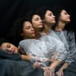 sleeping girl