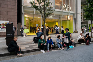 Overseas Chinese And Chinese Tourists In Japan During China's National Day Holiday