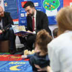 New York City Mayor-Elect Zohran Mamdani Visits Childcare Center In Manhattan