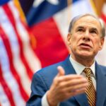 Texas Governor Greg Abbott Holds Press Conference With Agriculture Secretary Brooke Rollins