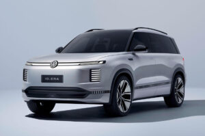 World premiere: Volkswagen unveils in Shanghai (from left) the c