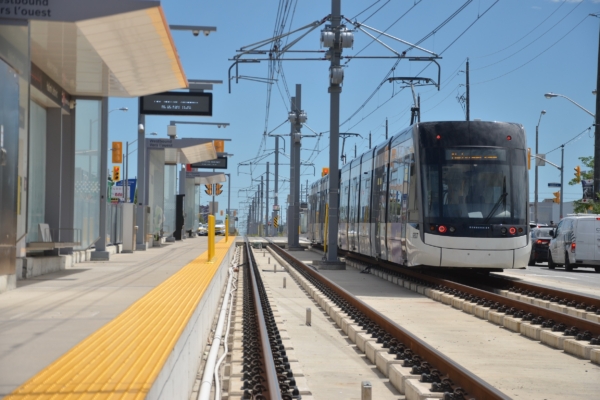 Toronto,,Ontario,,Canada,,June,28,,2024:,A,Eglinton,Crosstown,Lrt