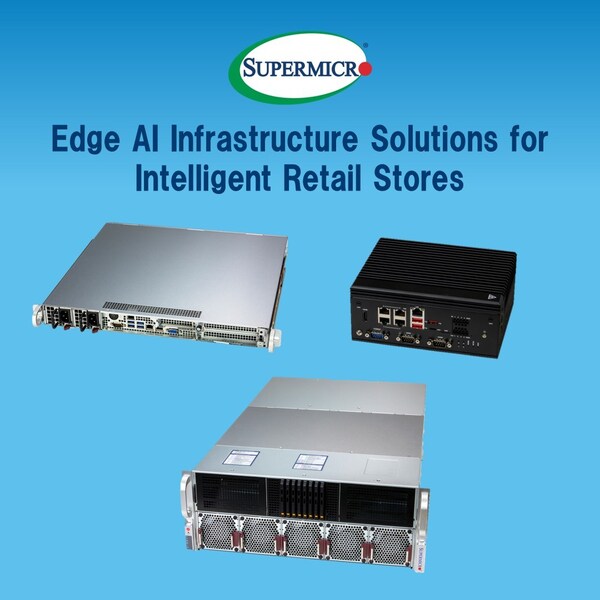 Supermicro Edge AI Infrastructure Solutions for Intelligent Retail Stores