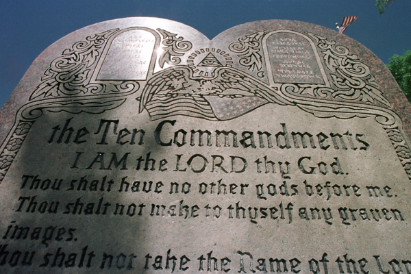 Ten Commandments Sculpture Lawsuit