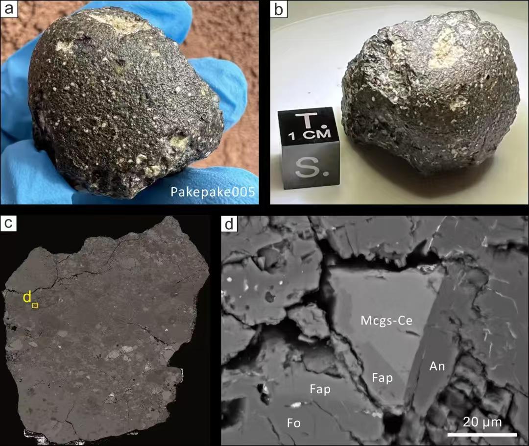 中国发现第十一种月球新矿物 铈镁嫦娥石获国际认可